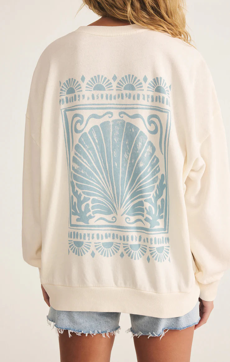 Z Supply ‘L'ocean Sunday Sweatshirt’