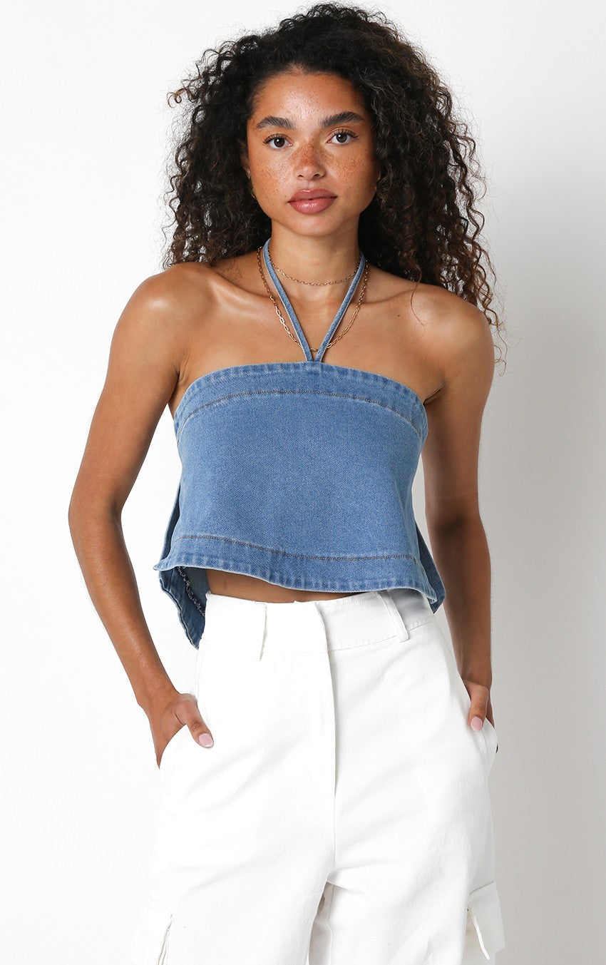 The ‘Amory Denim Top’