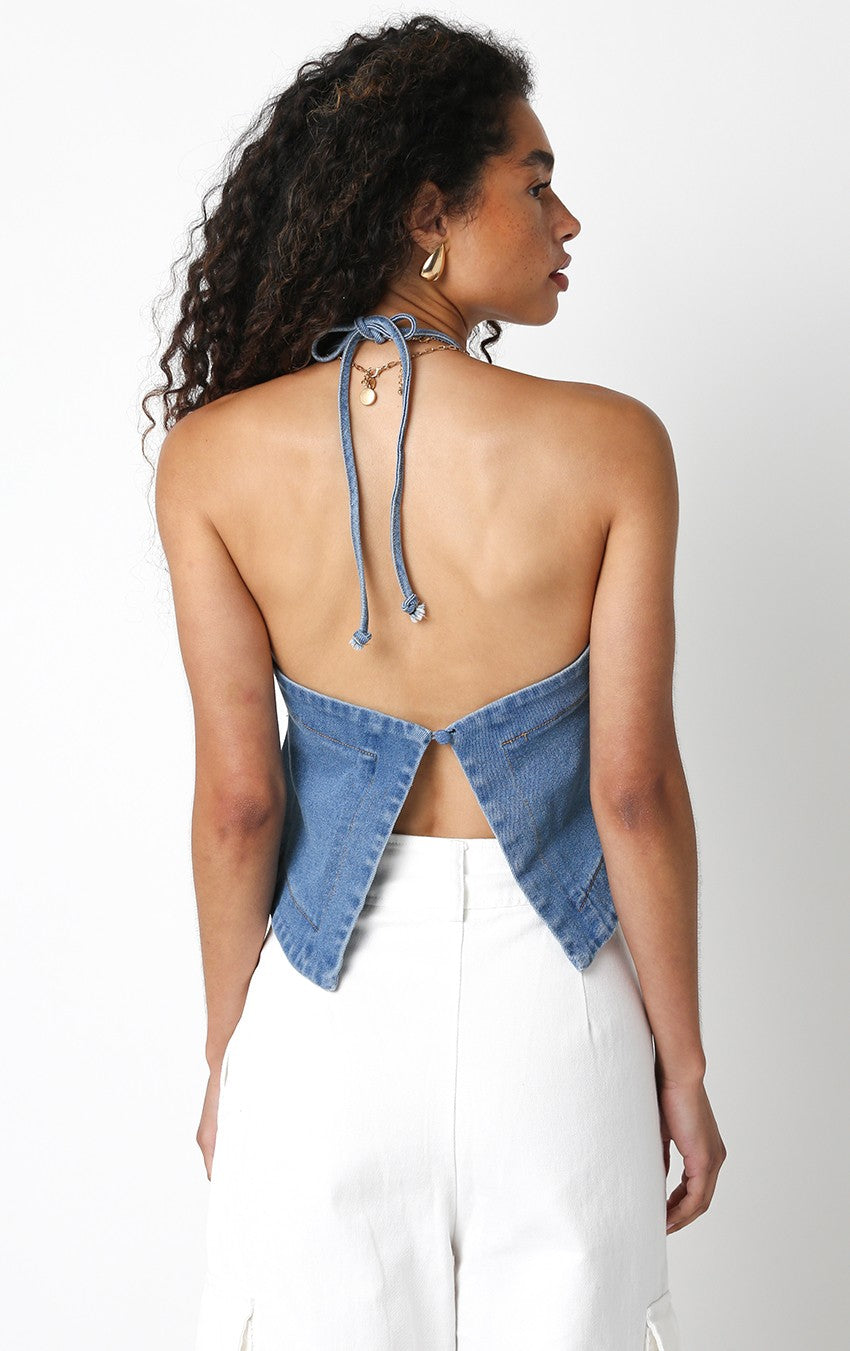 The ‘Amory Denim Top’