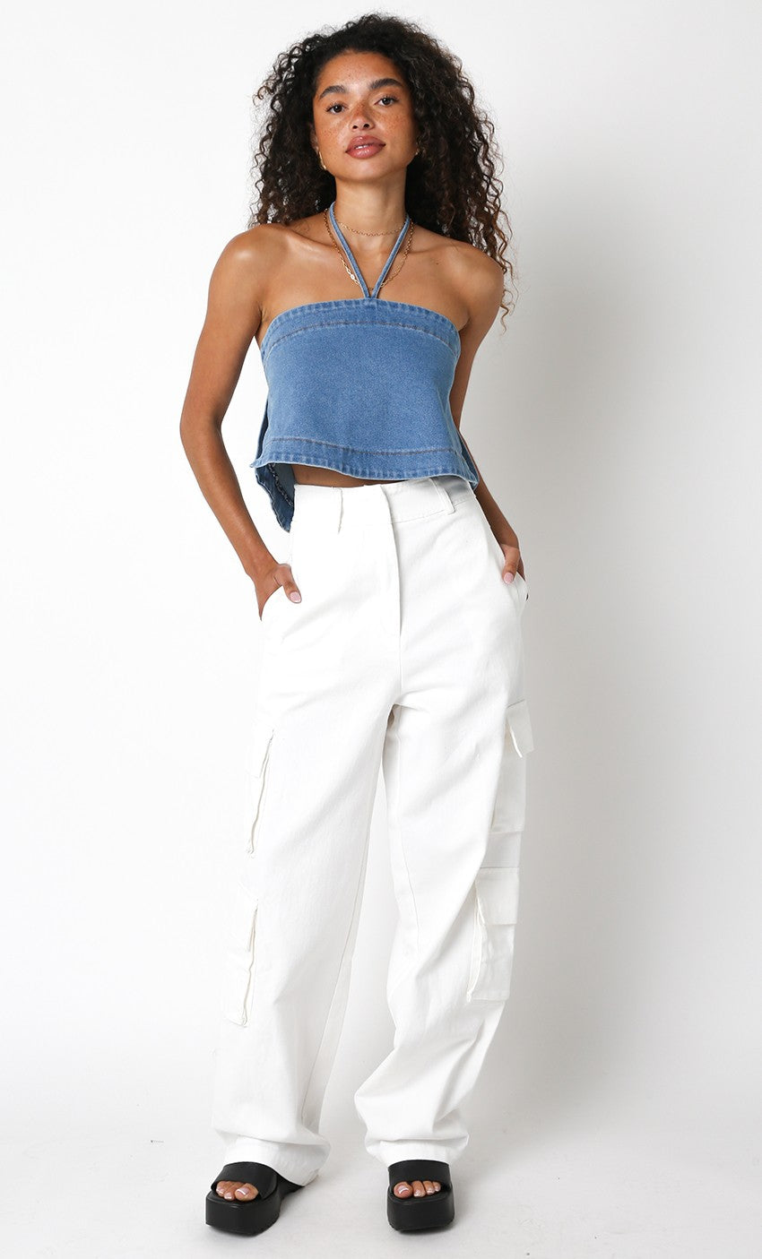 The ‘Amory Denim Top’