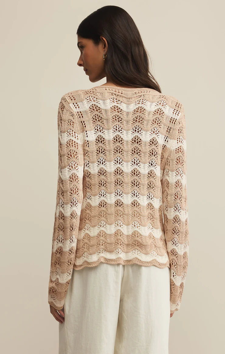 Z Supply ‘Azura Stripe Crochet Sweater’