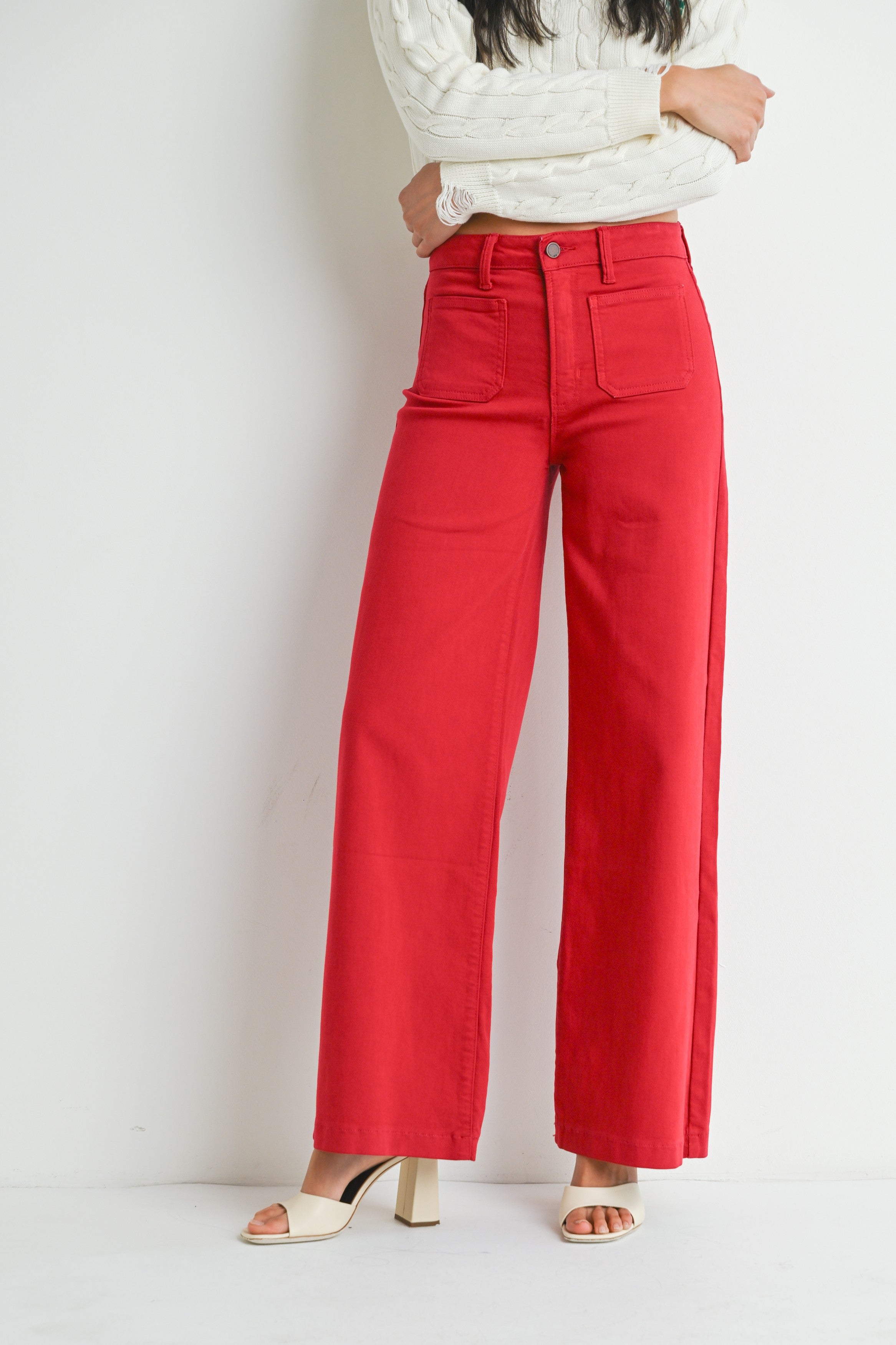 The ‘Mini Patch Pocket Wideleg’