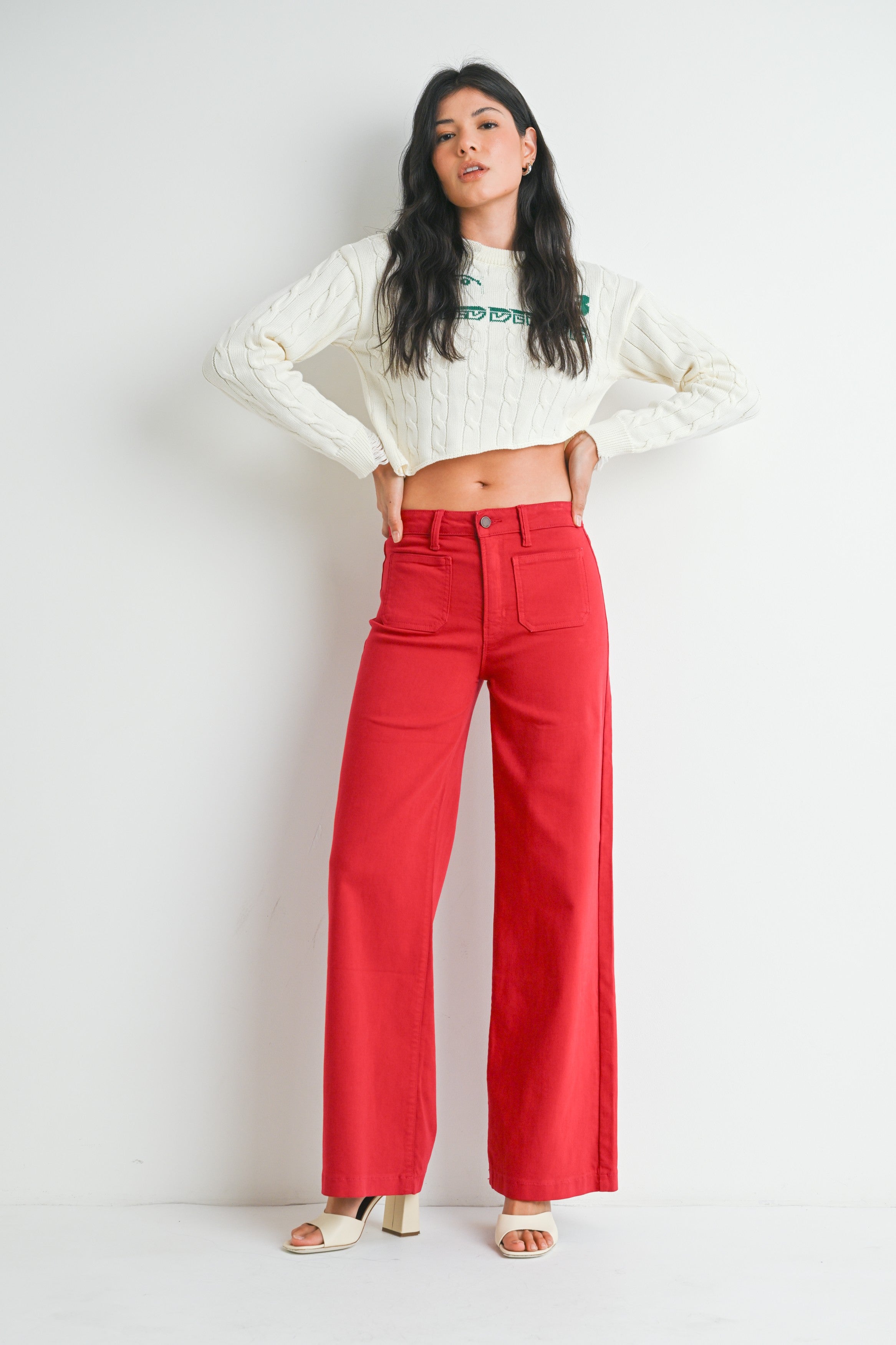 The ‘Mini Patch Pocket Wideleg’