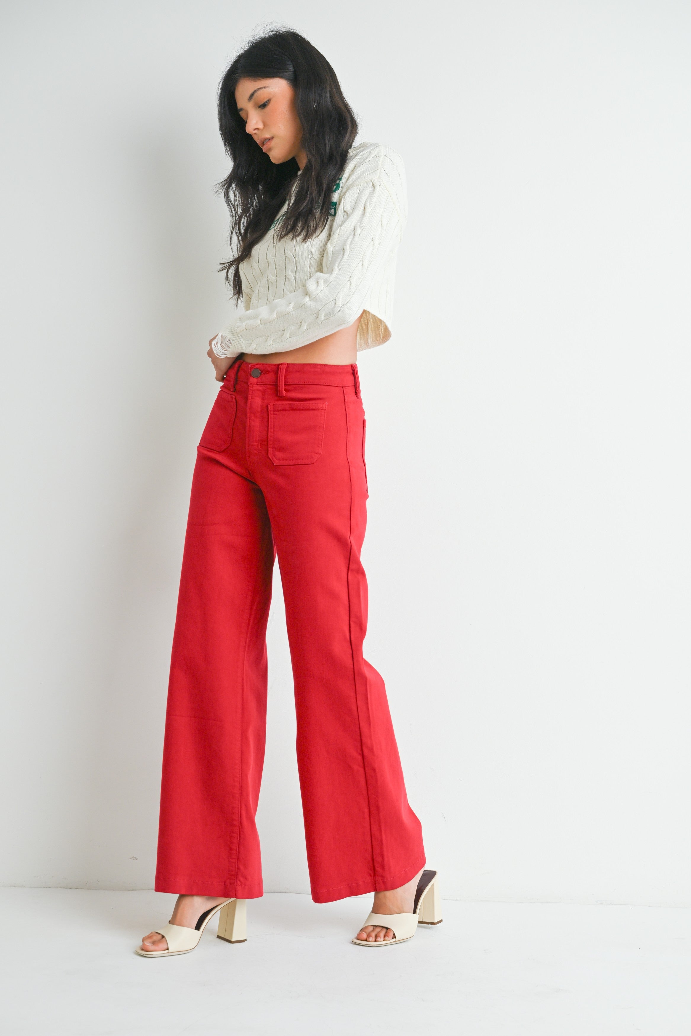 The ‘Mini Patch Pocket Wideleg’