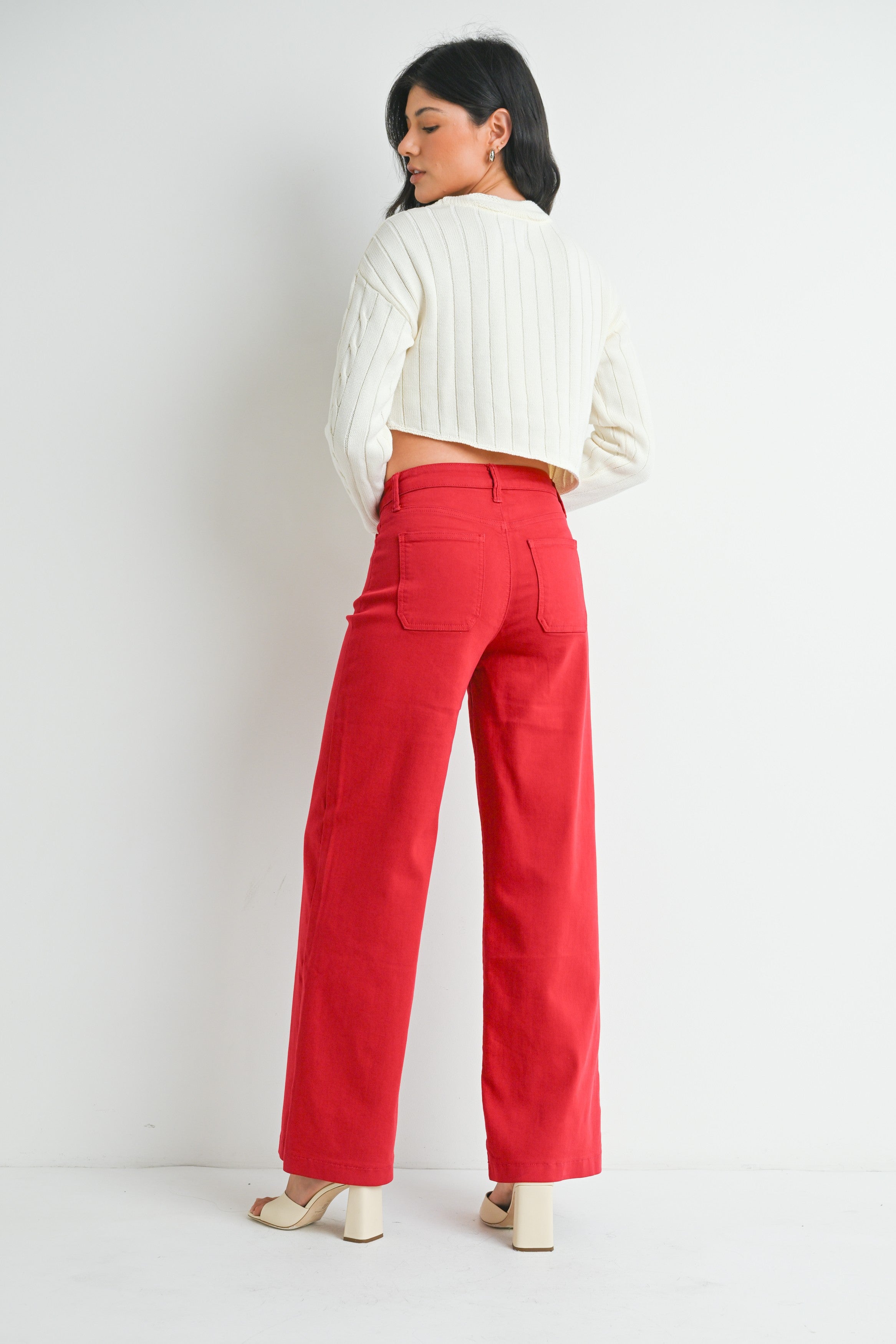 The ‘Mini Patch Pocket Wideleg’