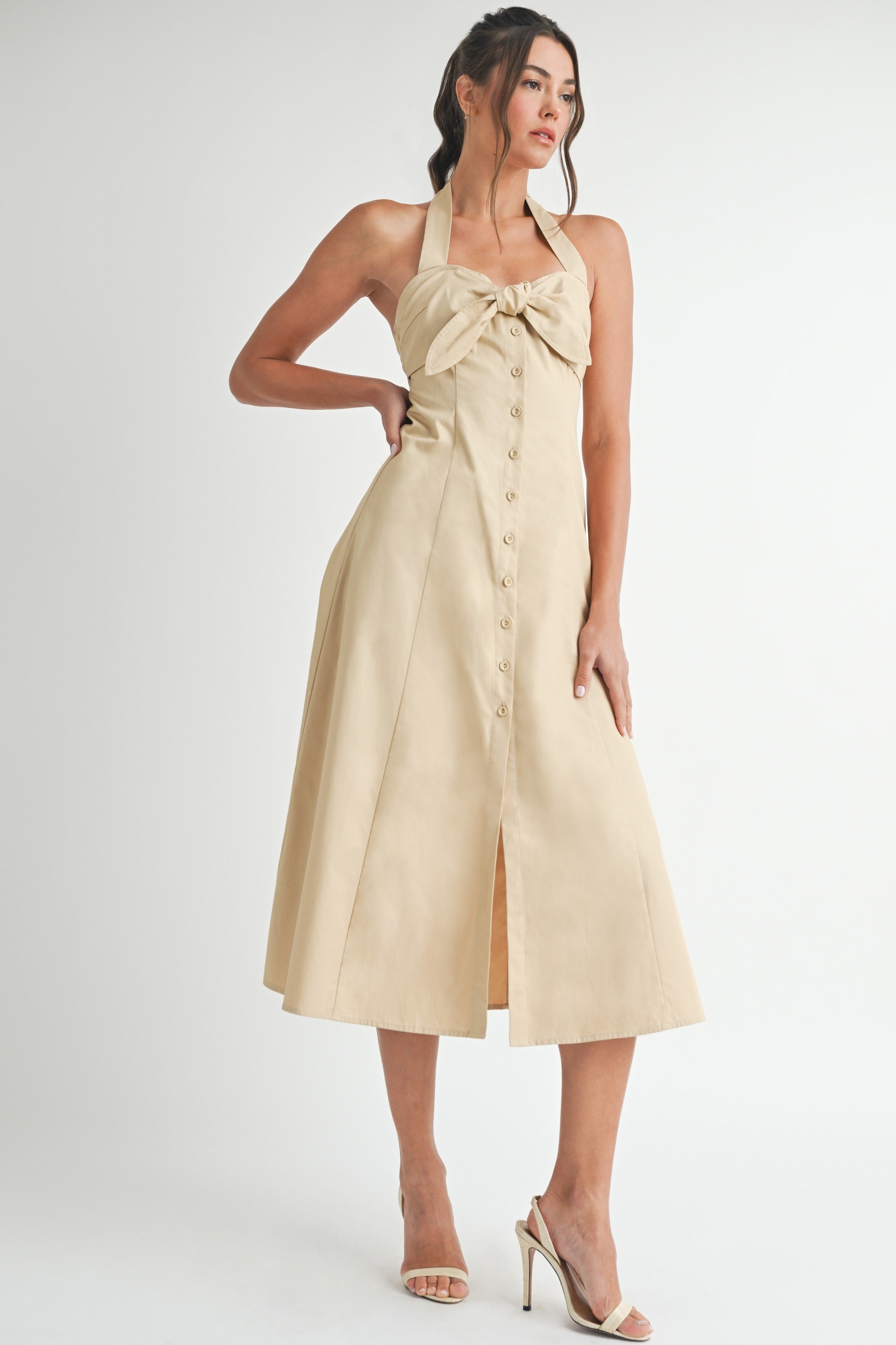 The ‘Lucy Halter Midi Dress’
