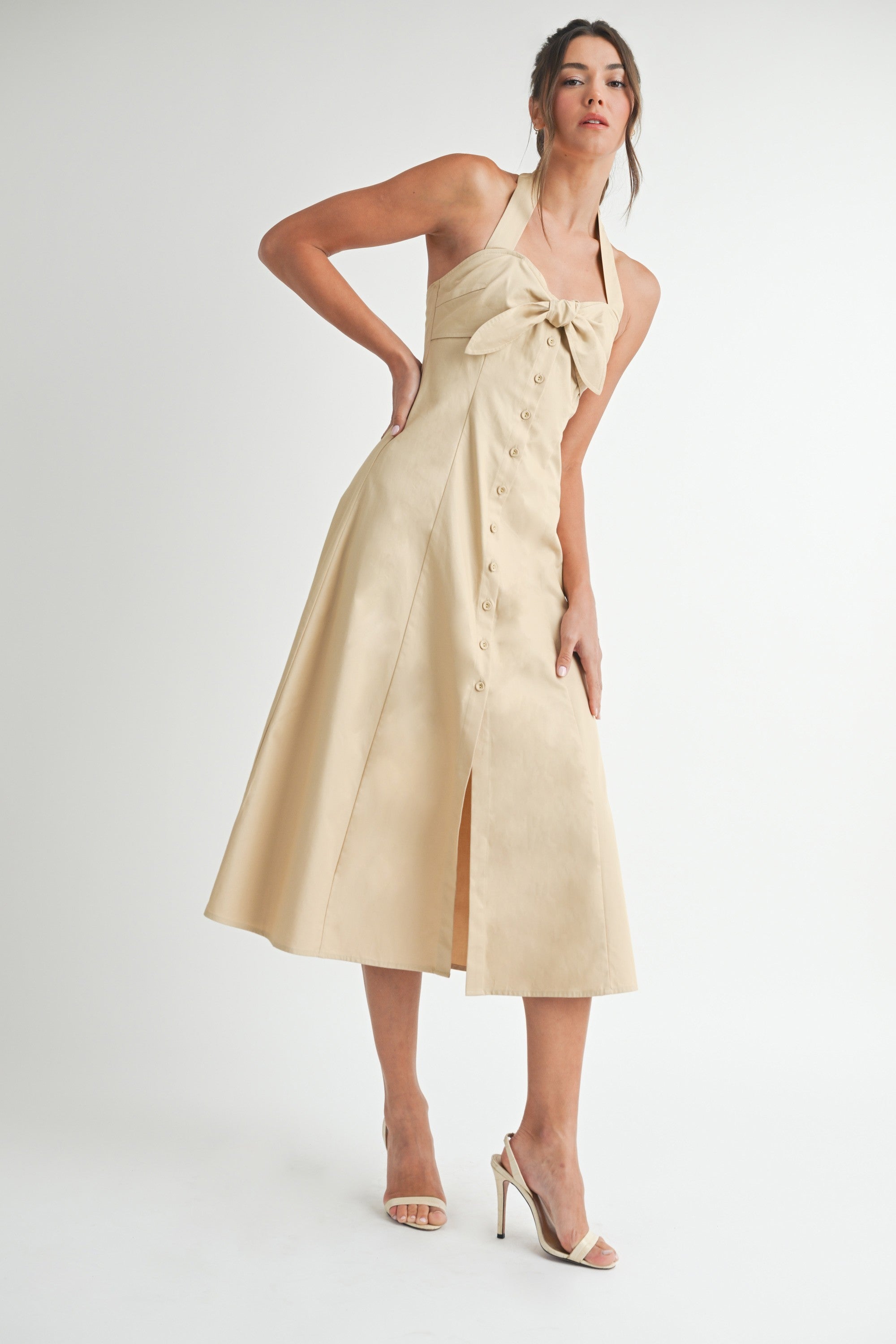 The ‘Lucy Halter Midi Dress’