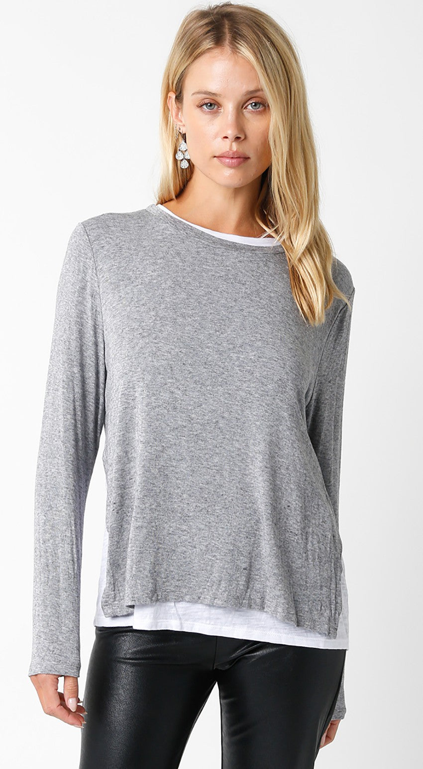 The ‘Lined Crew Neck Sweater’