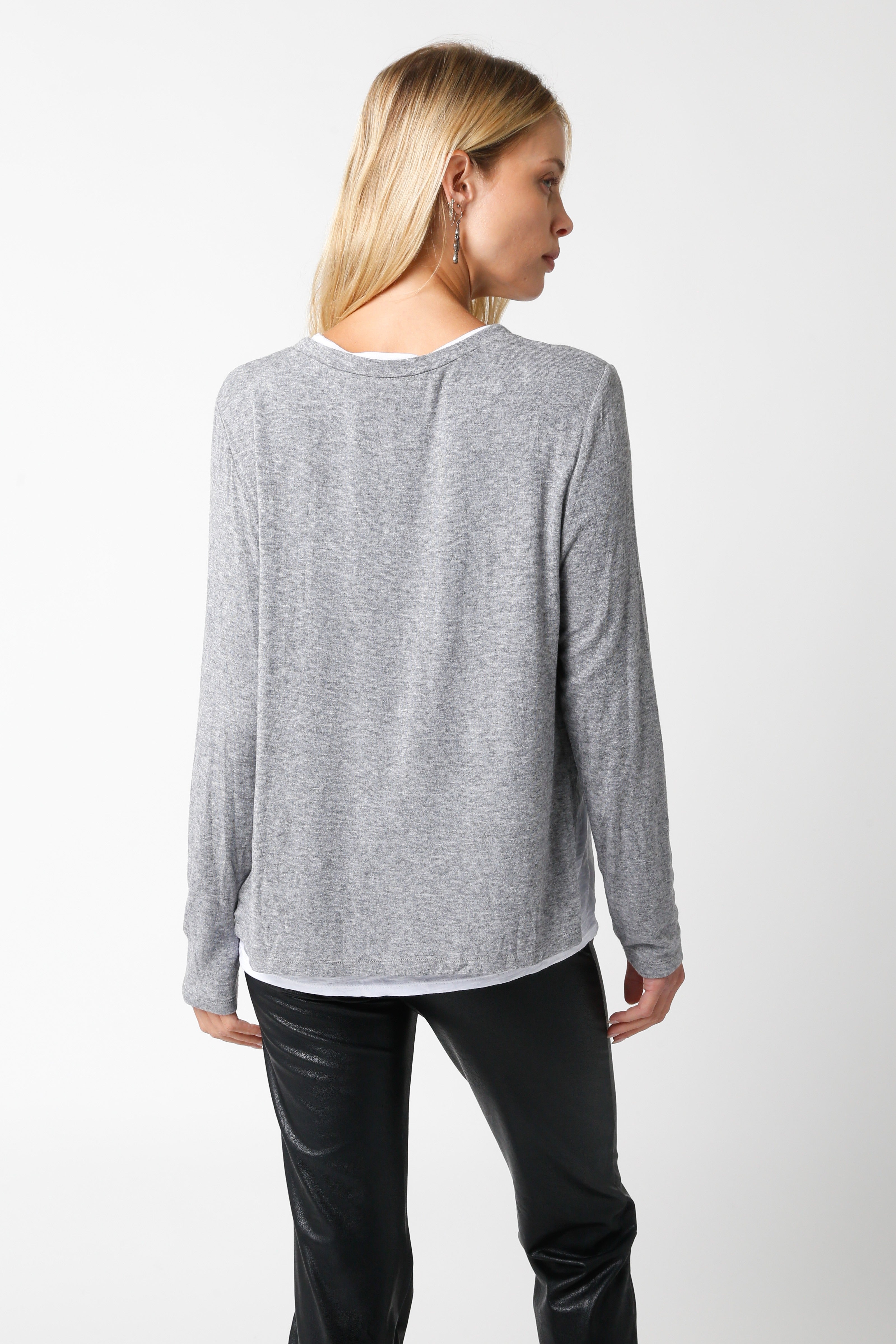The ‘Lined Crew Neck Sweater’