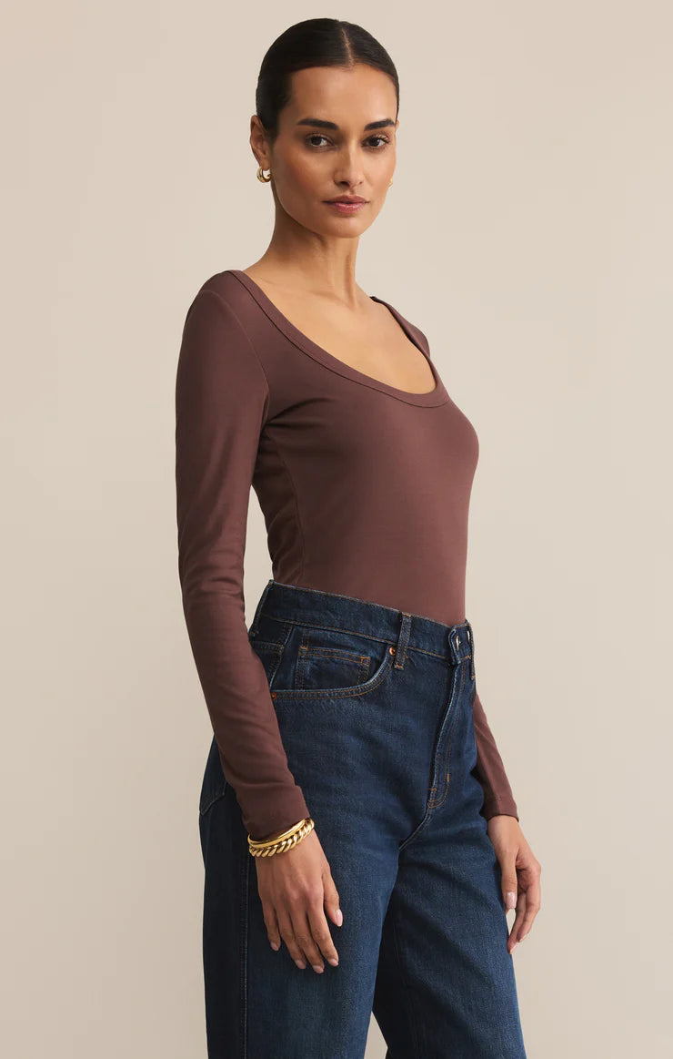 Z Supply ‘Second Skin Scoop Neck Top’