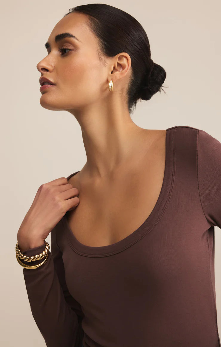 Z Supply ‘Second Skin Scoop Neck Top’