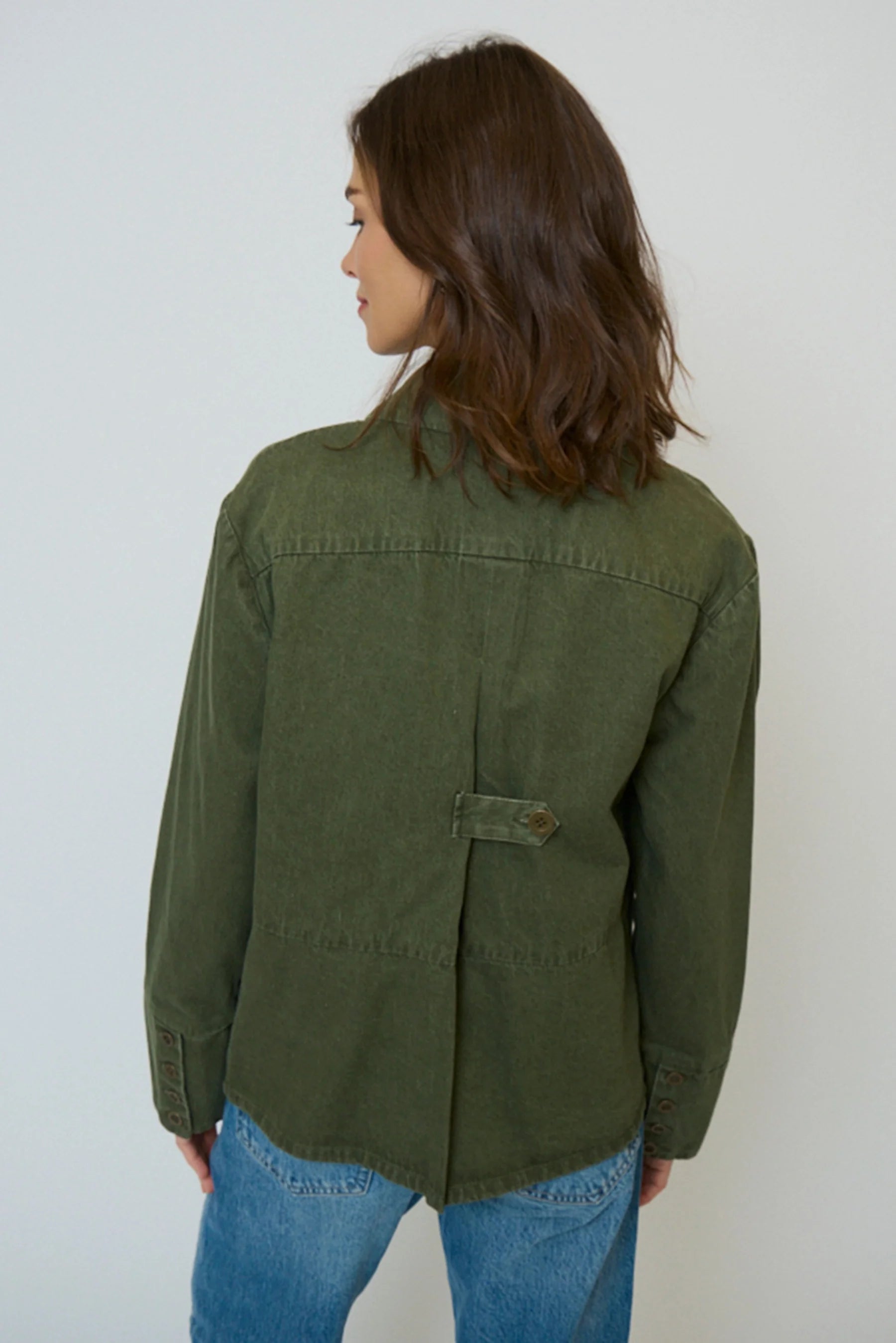 Central Park West ‘Brady Patch Shacket’