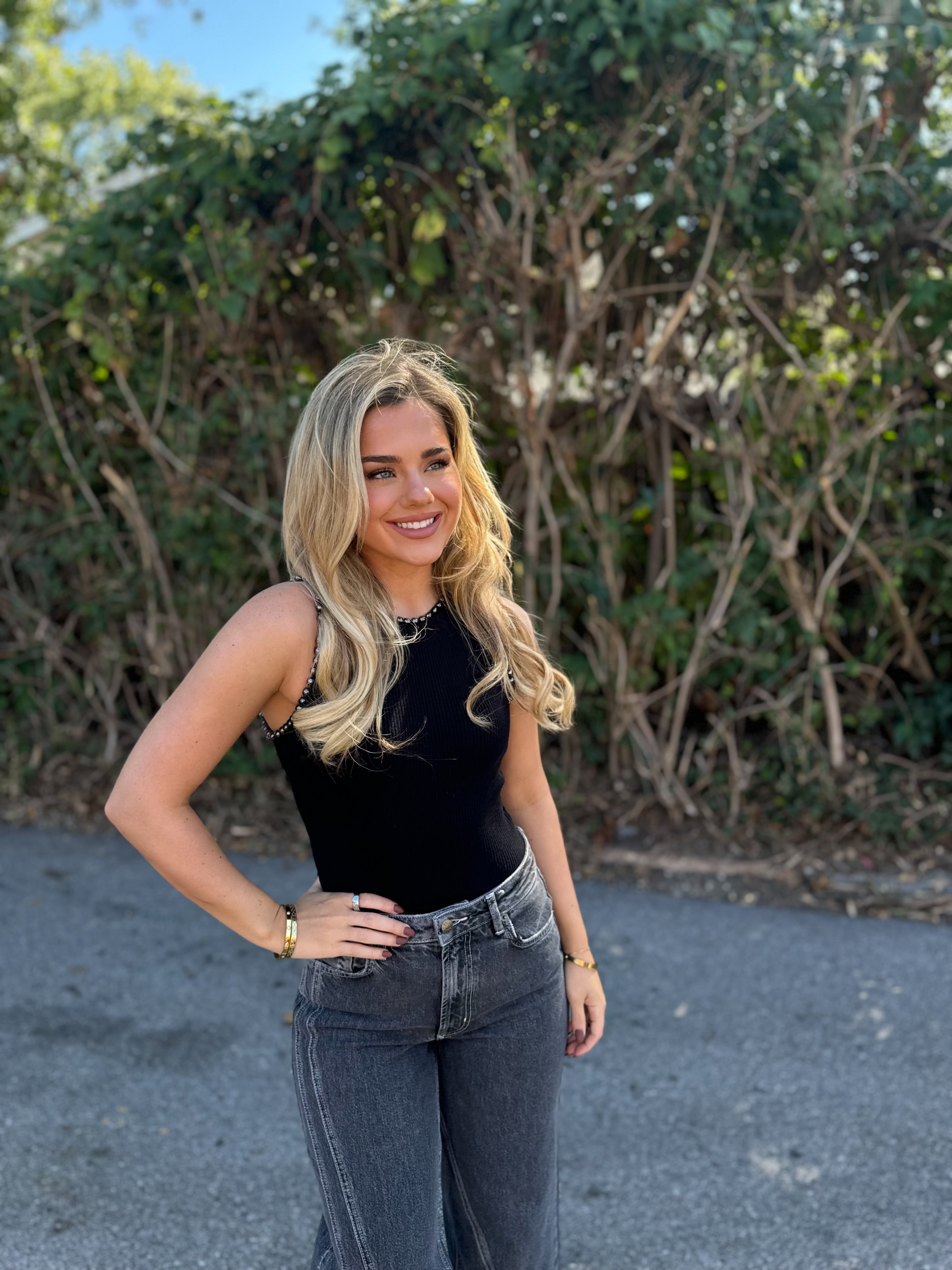 En Saison ‘Roza Knit Bodysuit’