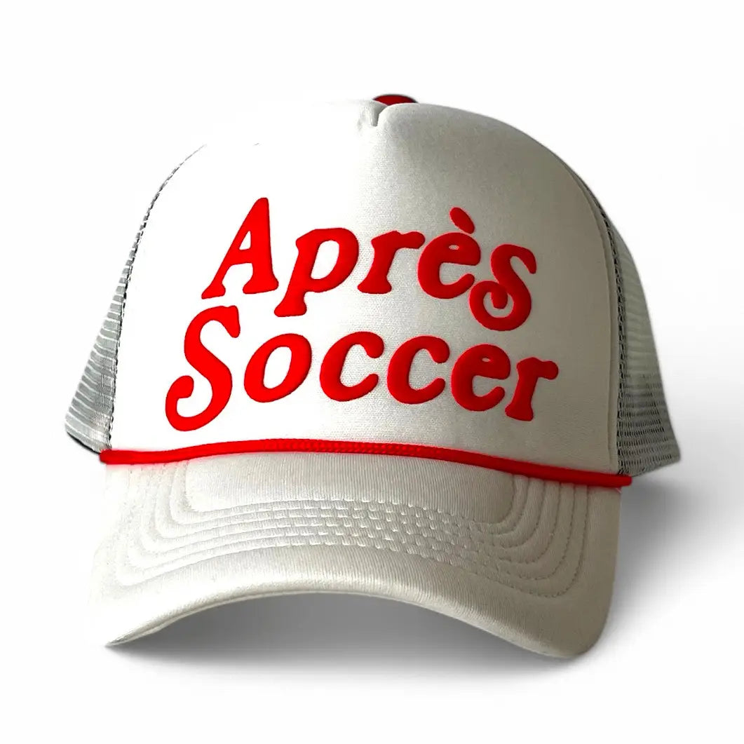 The ‘Apres Soccer Foam Trucker Hat’