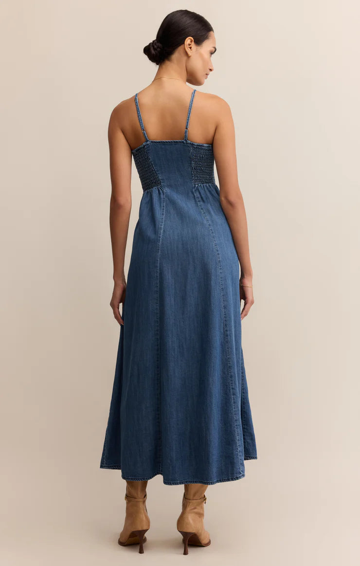 Z Supply ‘Angel Eyes Denim Midi Dress’