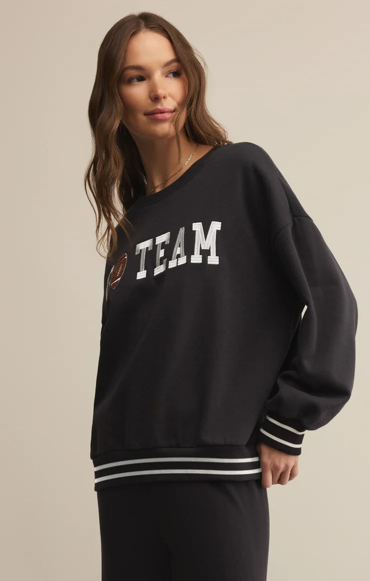 Z Supply ‘Oversized Go Team Sweatshirt’