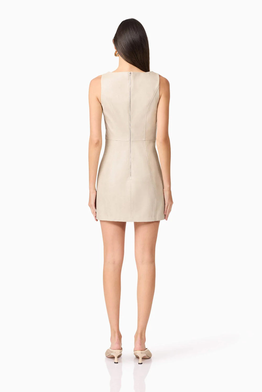 Curaae ‘Celina Leather Mini Dress’