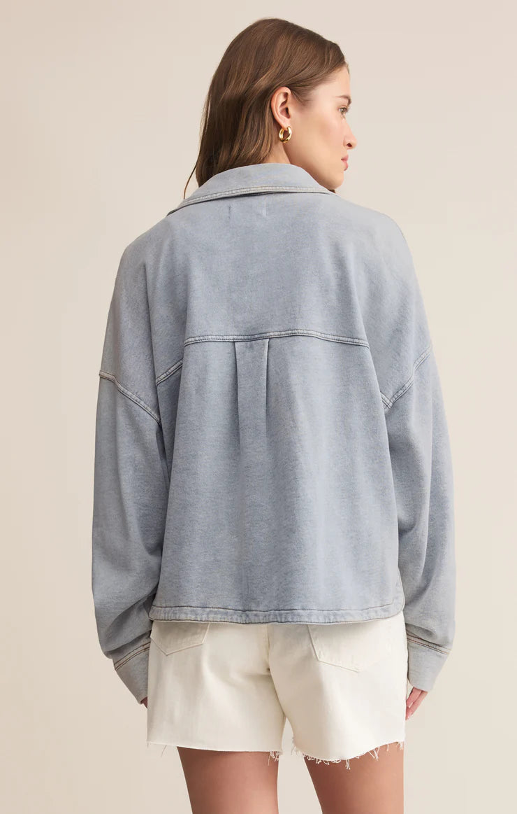 Z Supply ‘All Day Knit Denim Jacket’