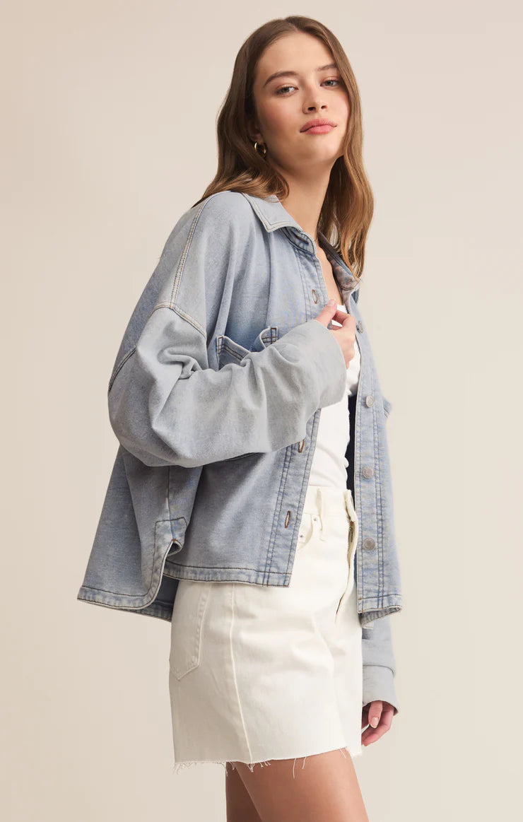 Z Supply ‘All Day Knit Denim Jacket’