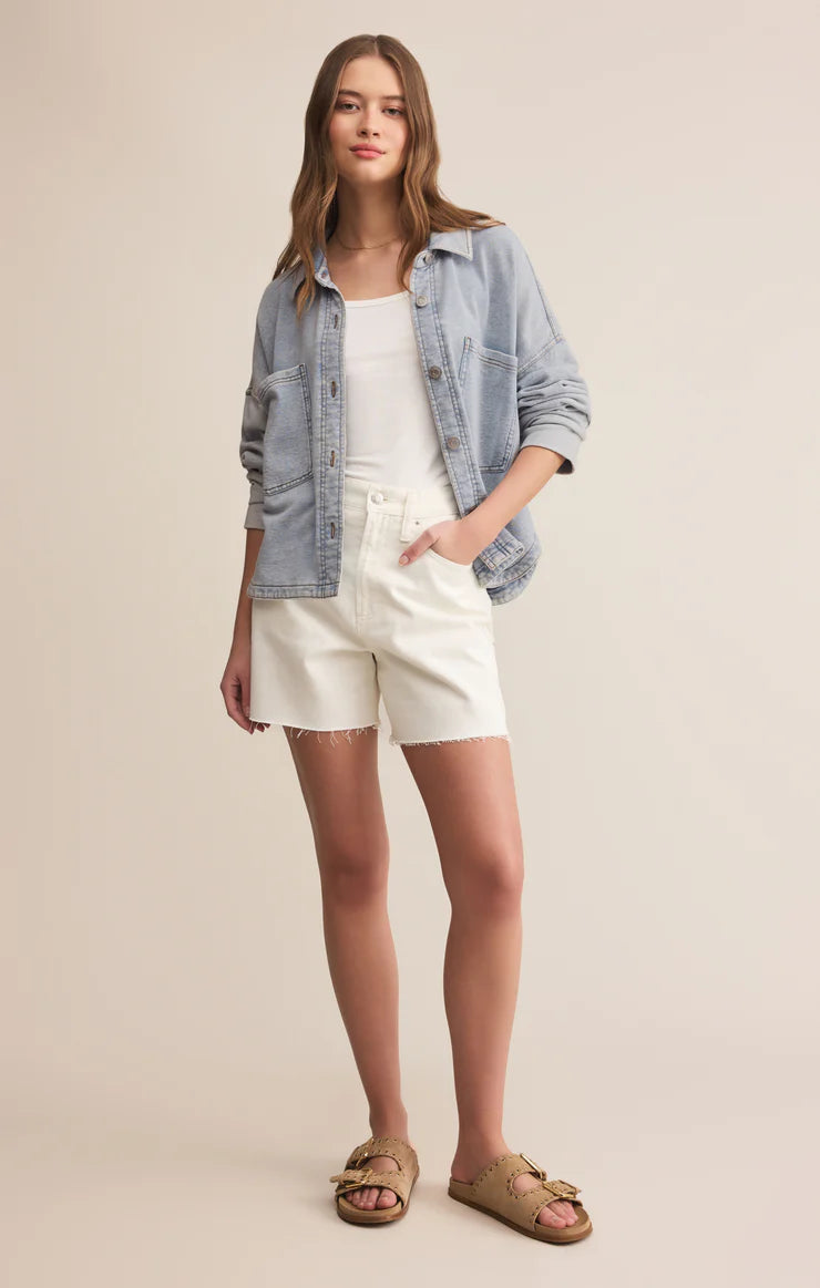 Z Supply ‘All Day Knit Denim Jacket’