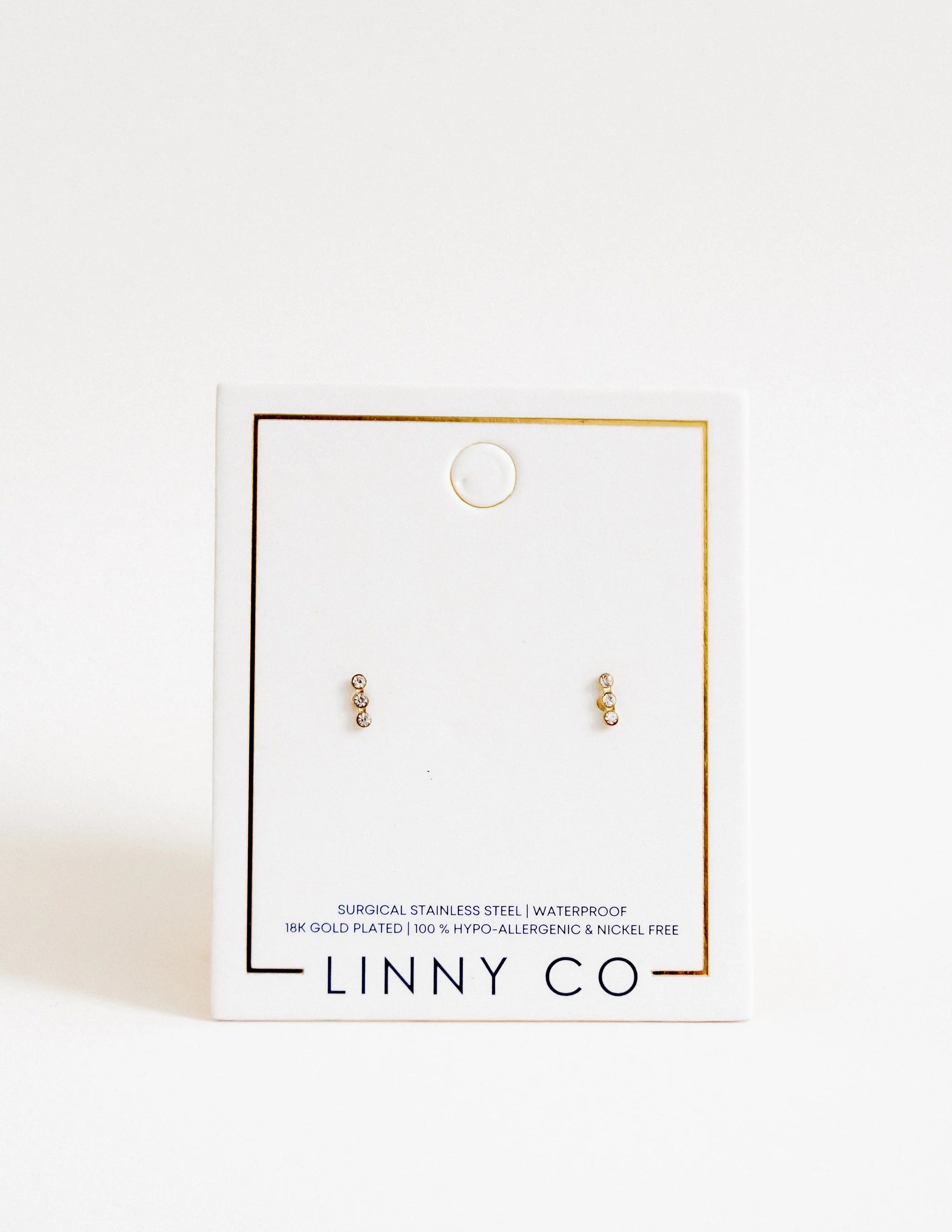 Linny Co 'Hazel Screwback Stud'