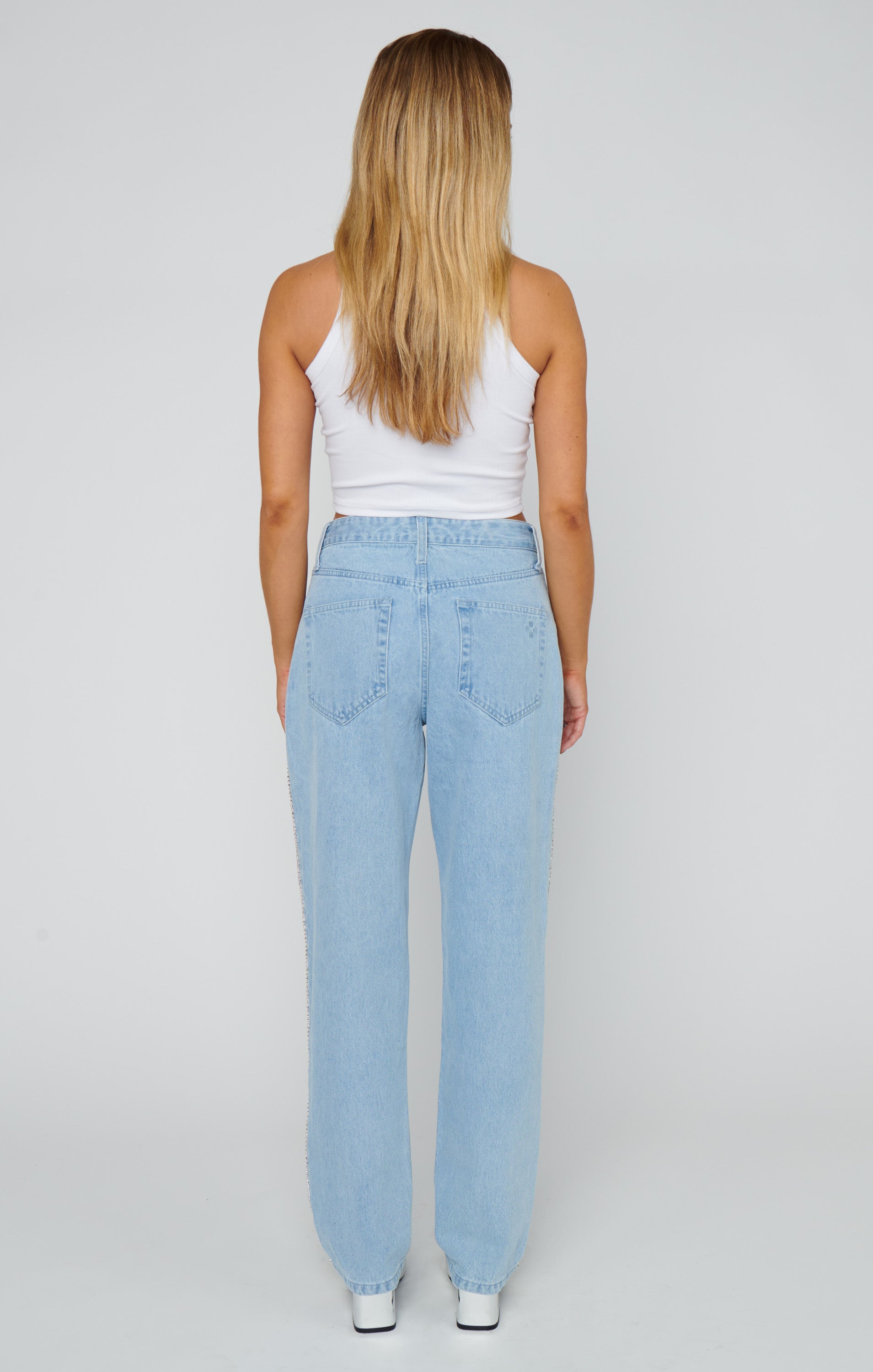 Show Me Your Mumu ‘Icon Jeans W Rhinetone Trim’