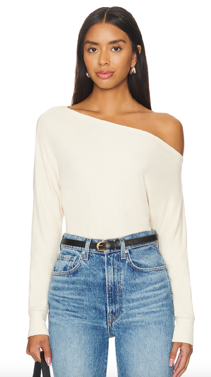 LNA 'Odette Ribbed Top'