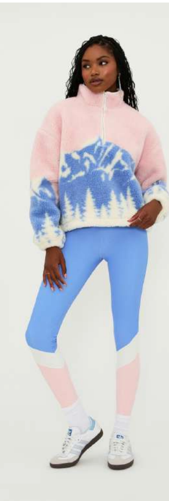 Beach Riot 'Leona Sherpa Pullover'