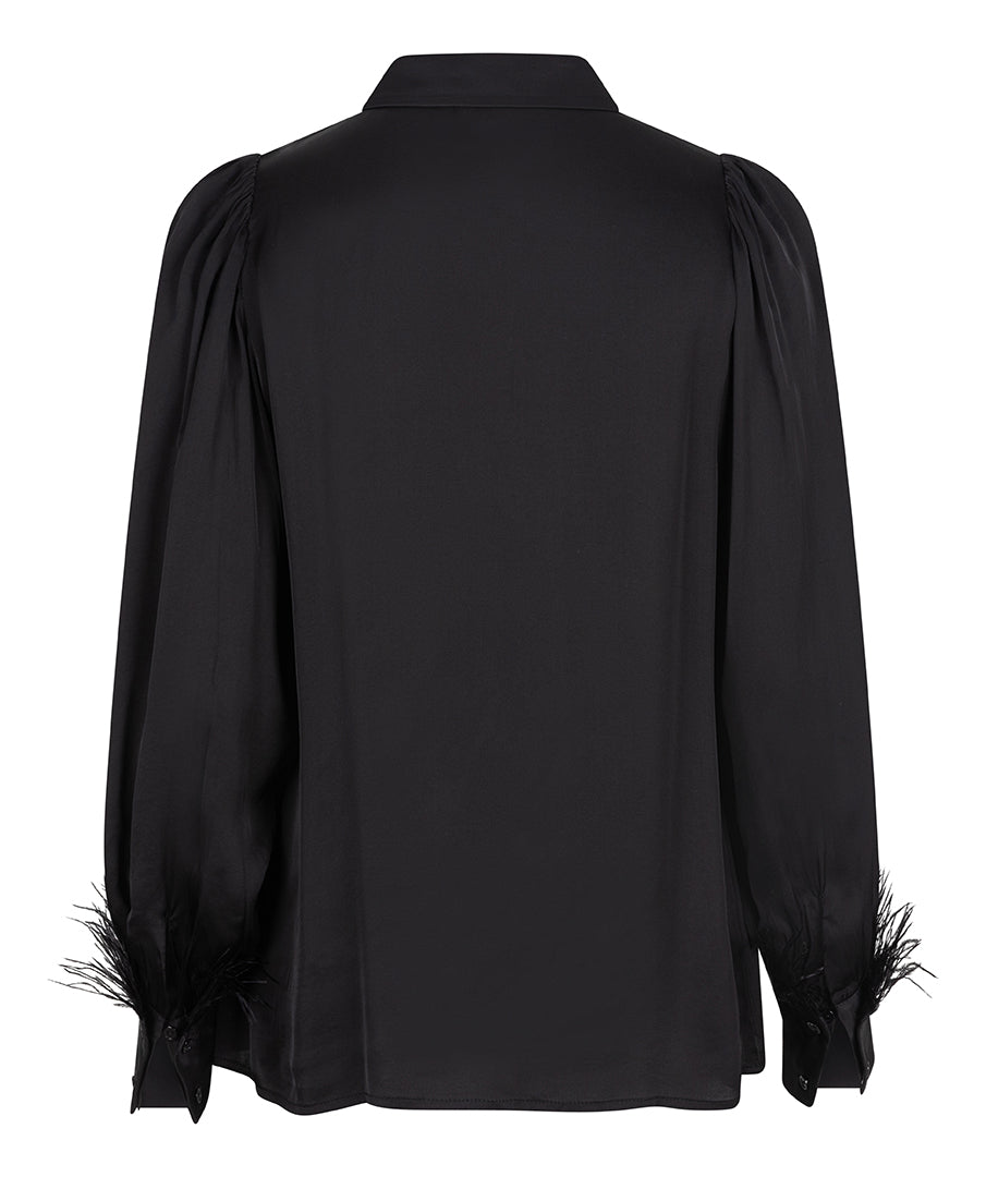 Esqualo 'Button Down With Feather Cuff'