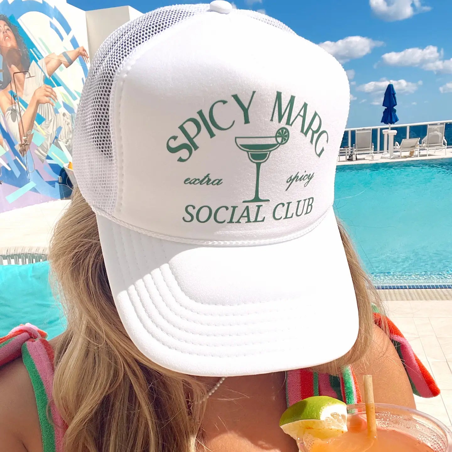 The 'Spicy Marg Trucker Hat'