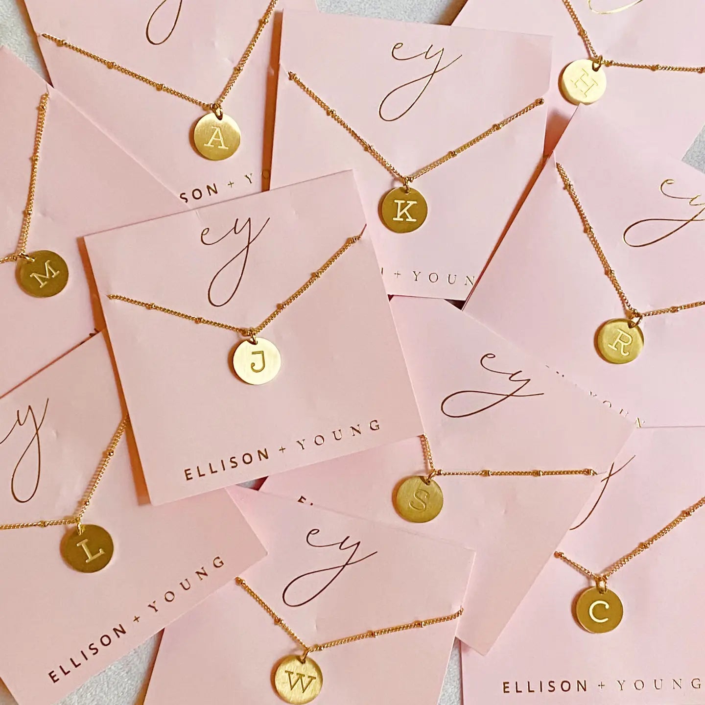 The 'Singular Charm Initial Necklace'