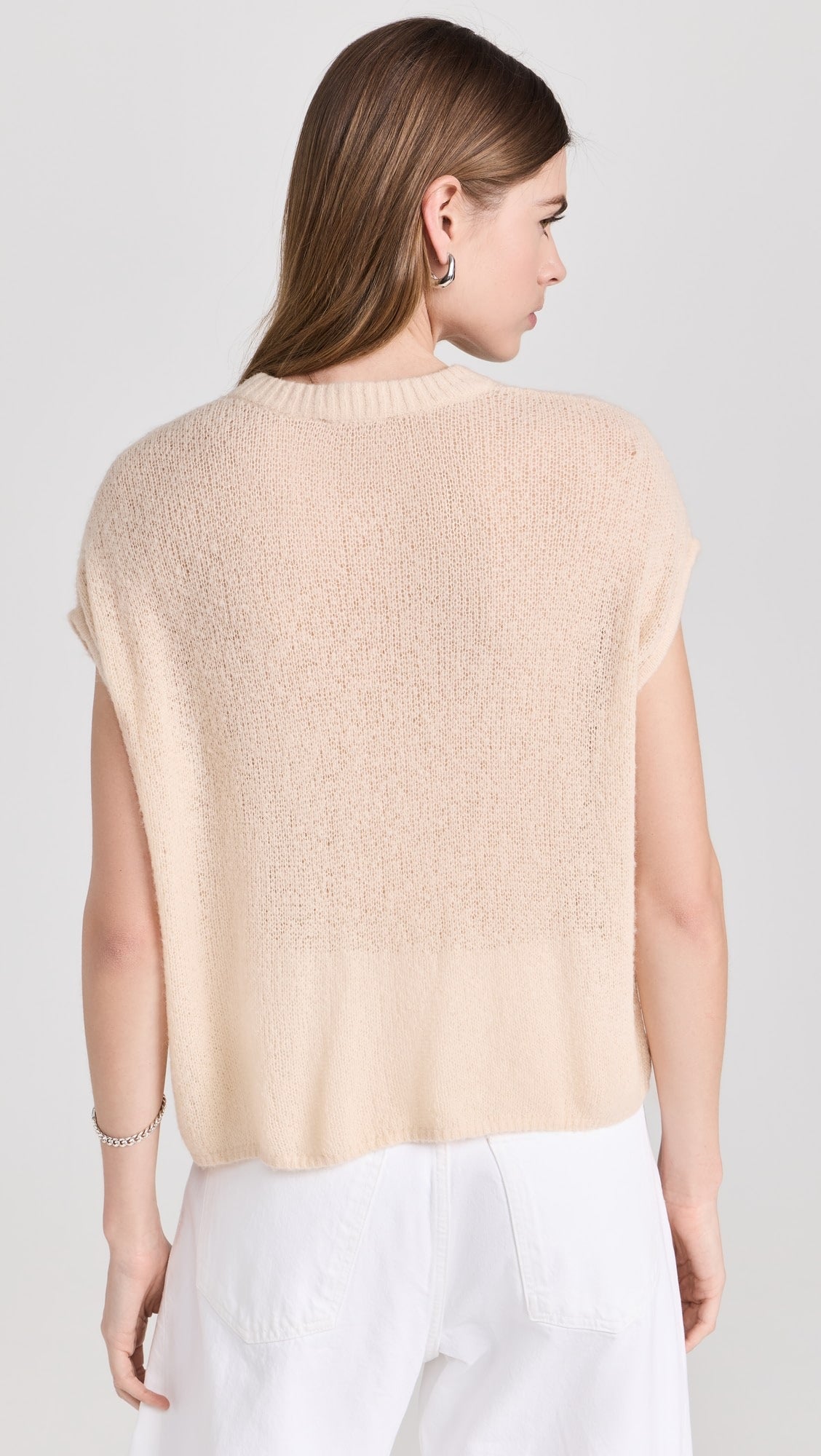 LNA ‘Loma Semi Sheer Sweater’