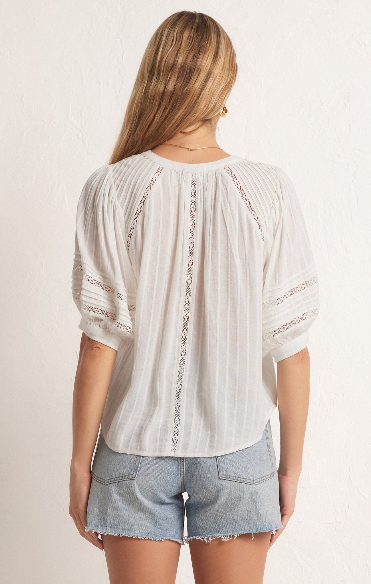 ZSupply 'Elliot Lace Inset Top'