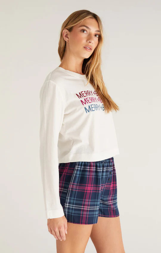 ZSupply ‘Merry And Bright Long Sleeve Top’