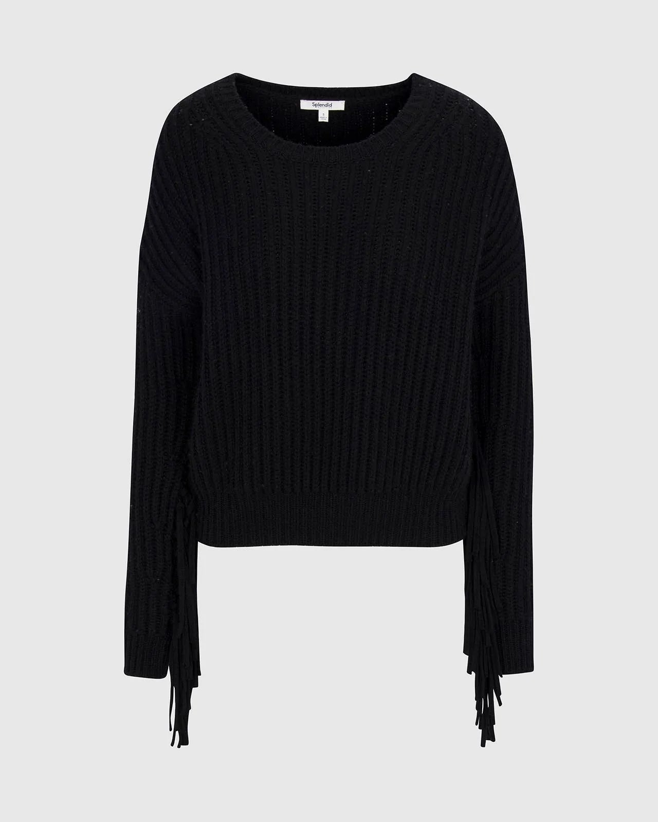 Splendid ‘Britian Fringe Sweater’