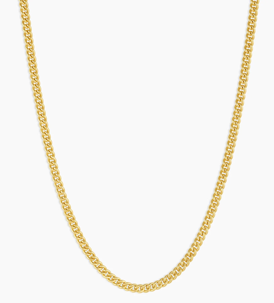 Gorjana ‘Lou Link Mini Necklace’