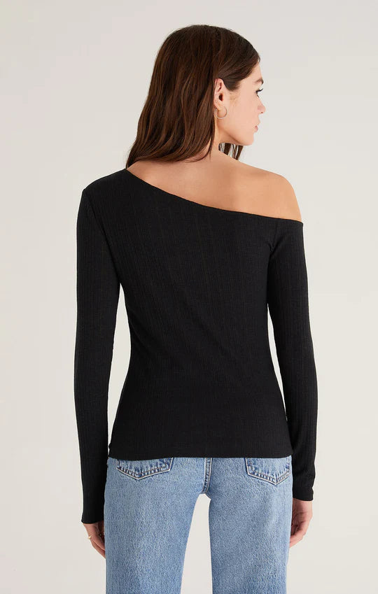 Z Supply ‘Jane Rib One Shoulder Top’