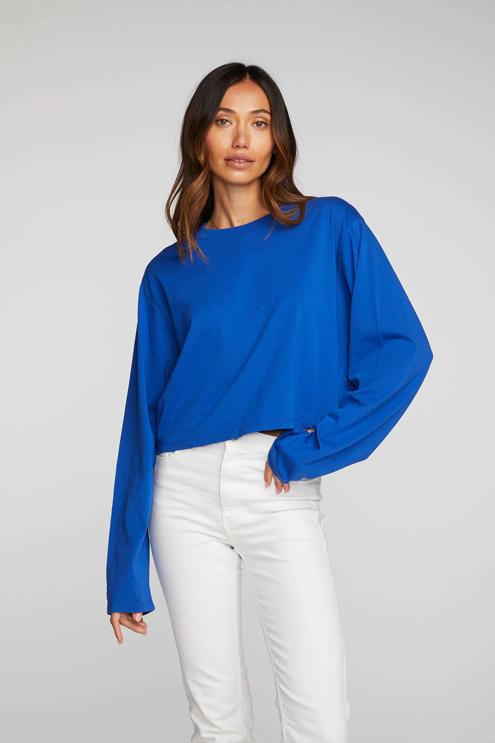 Chaser ‘Long Sleeve Crop Top’