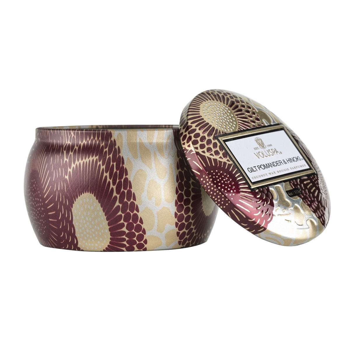 Voluspa ‘Gilt Hinoki Mini Tin’ - Cha Boutique