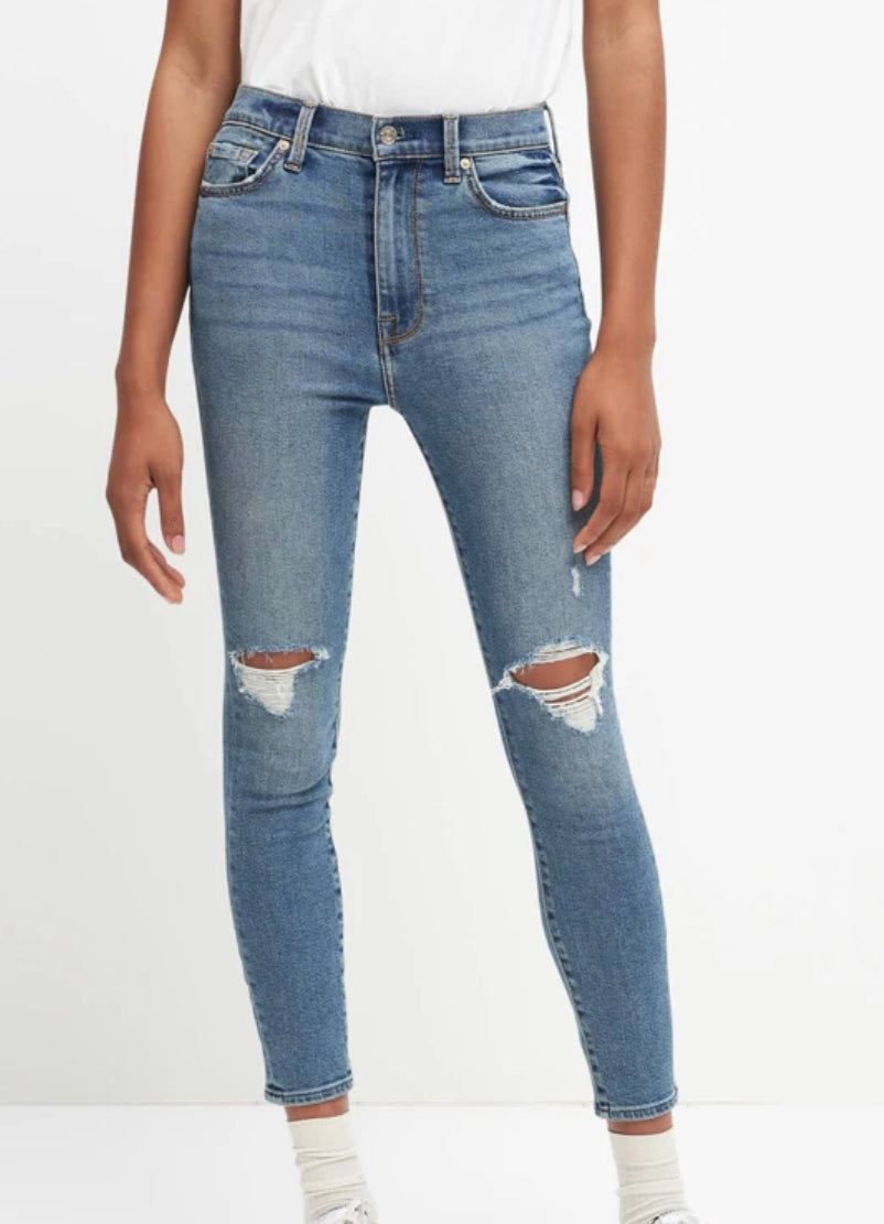 7 For All Mankind ‘Hw Ankle Skinny’