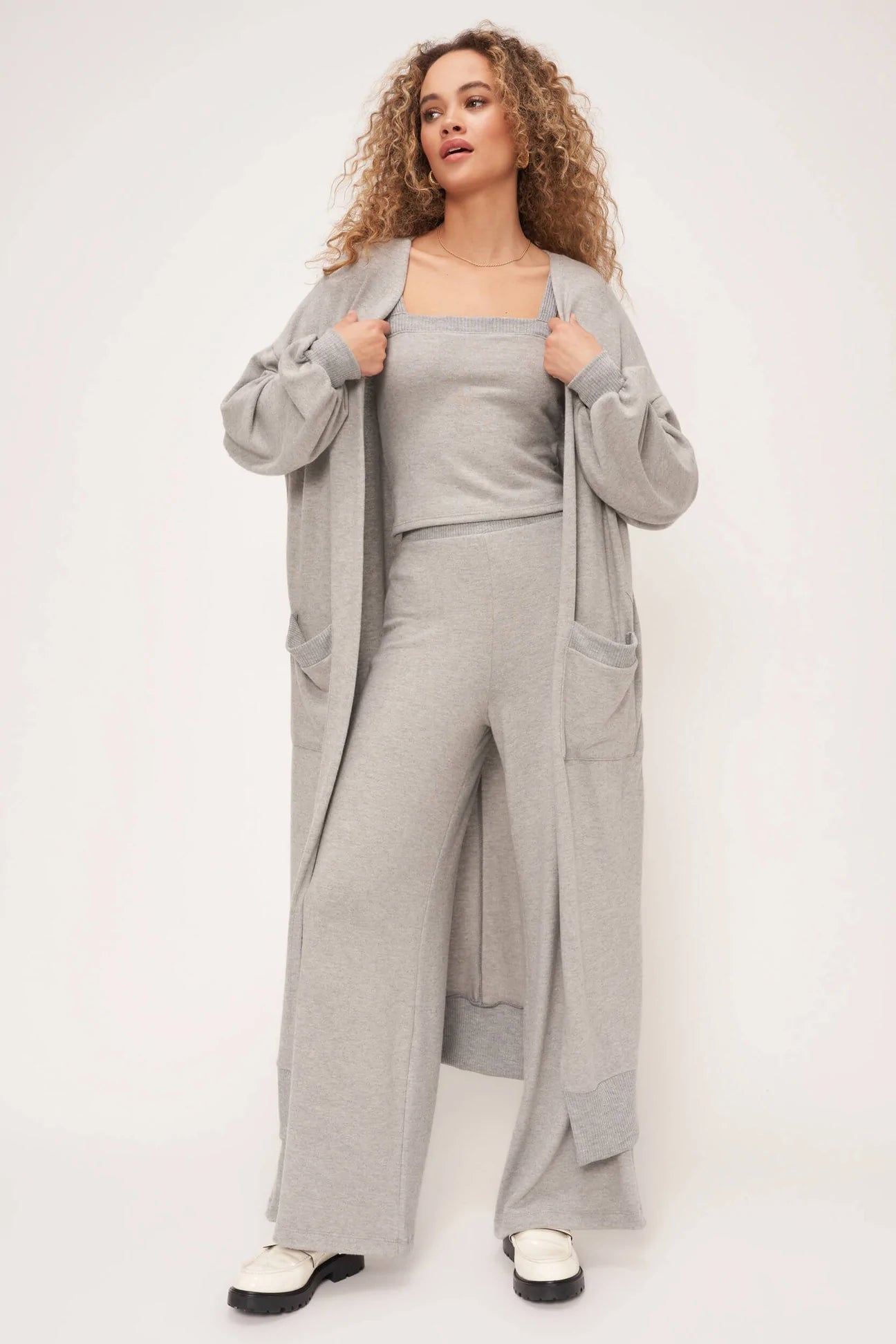 Project Social T ‘Dreamscape Maxi Cardigan’