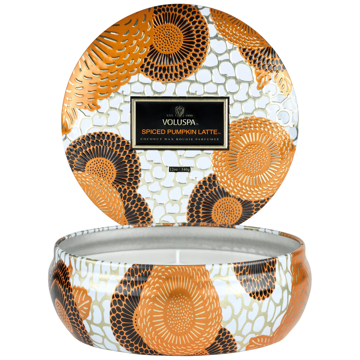 Voluspa ‘Spiced Pumpkin Latte 3 Wick’