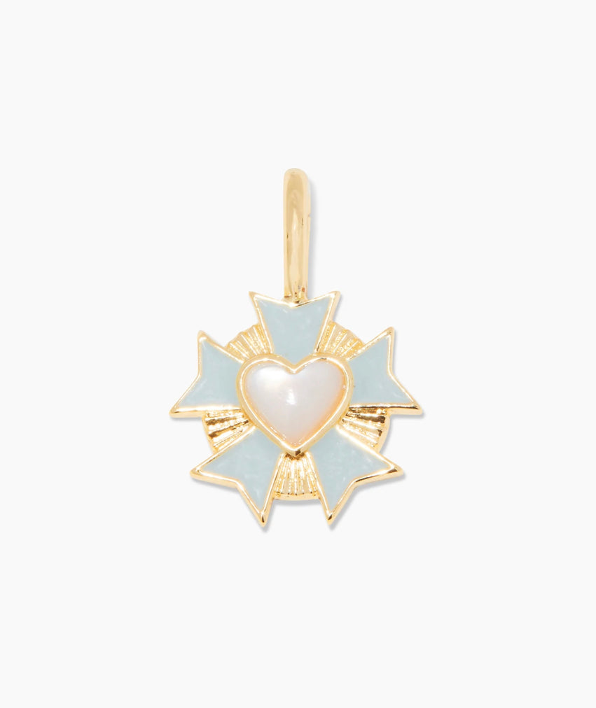 Gorjana ‘Heart Medallion Parker Charm’