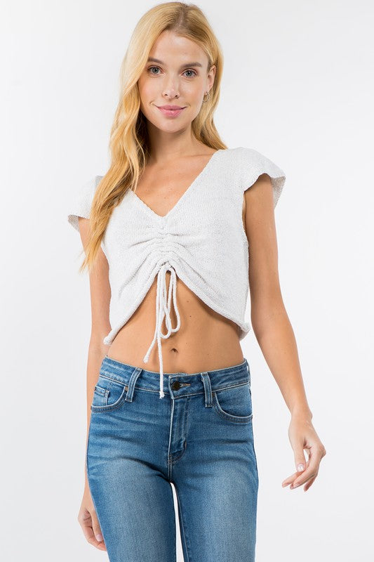 The ‘Syd Knit Crop Top’