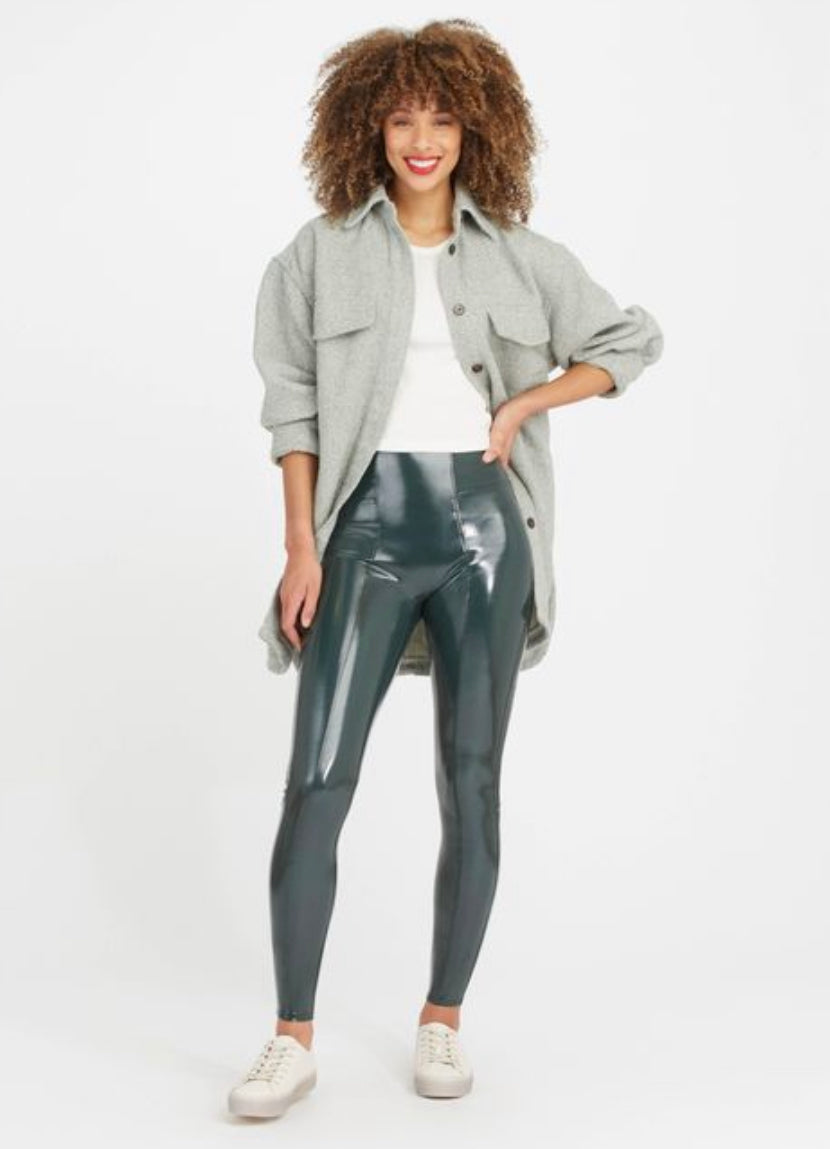 Spanx ‘Faux Patent Leather Legging’ - Cha Boutique