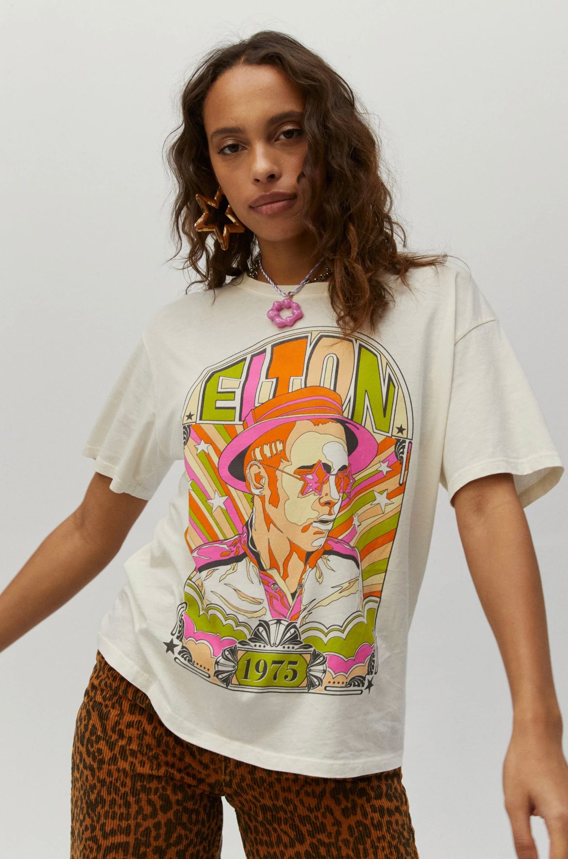 Daydreamer LA ‘Elton John 1975 Bf Tee’