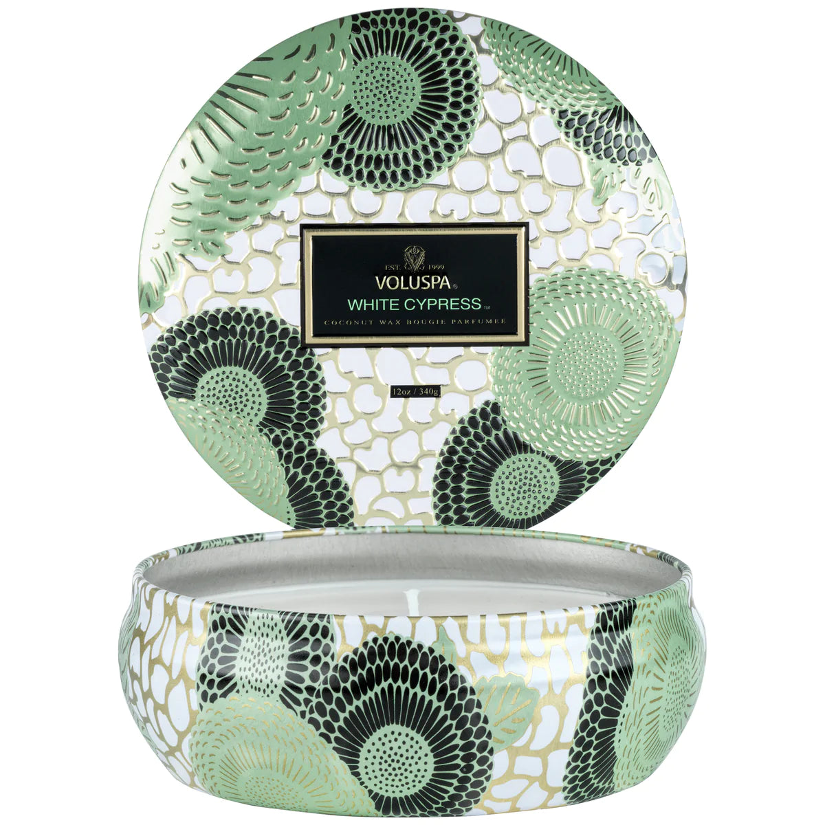 Voluspa ‘White Cypress 3 Wick Tin’