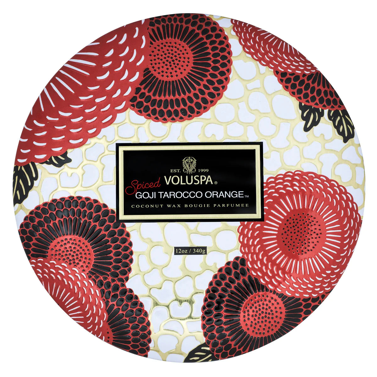 Voluspa ‘Spiced Goji 3wick Tin’