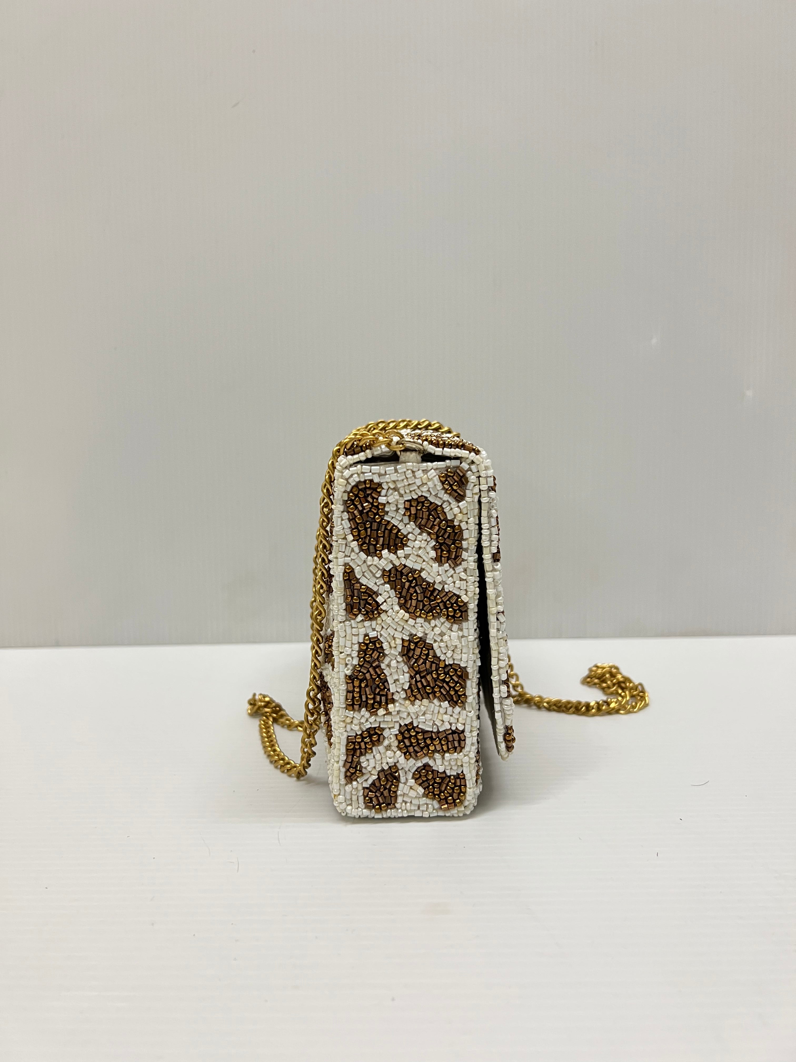 Moyna ‘Giraffe Print Box Bag’