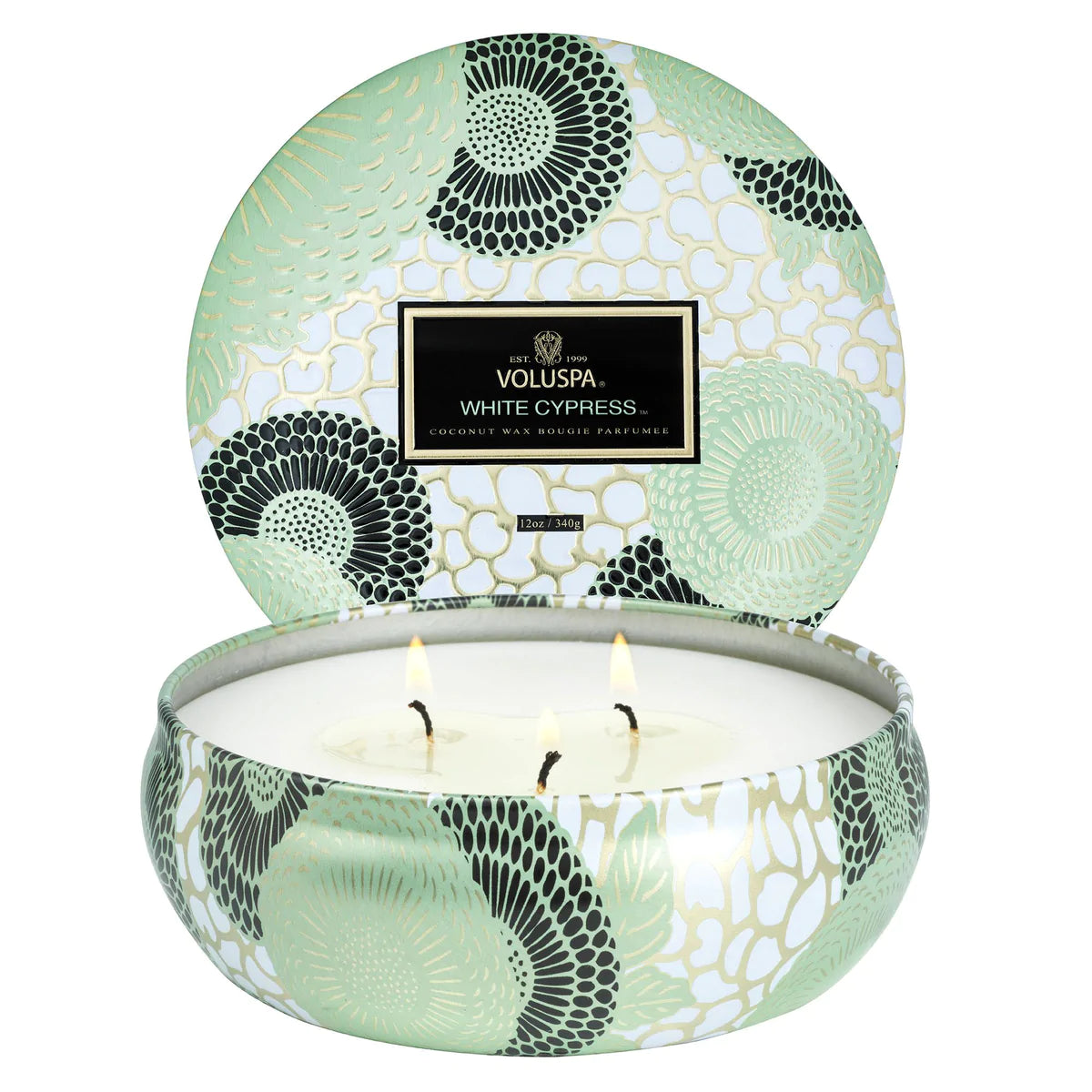 Voluspa ‘White Cypress 3 Wick Tin’